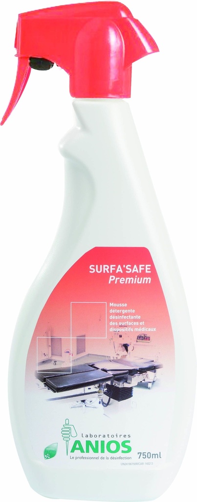 Disinfectant cleaning foam Surfa Safe 750ml
