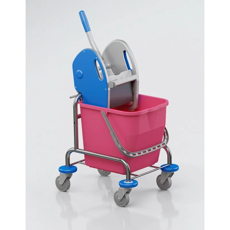 Chromed oliver trolley 25 lt