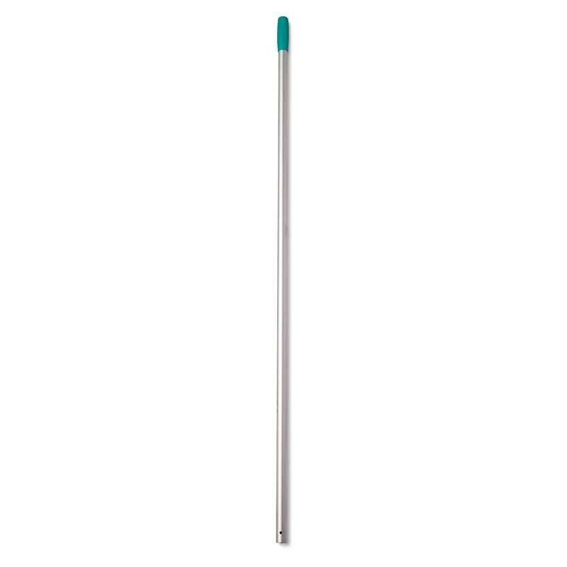 Manico alluminio da 140 cm con manico verde diametro 23 cm a vite