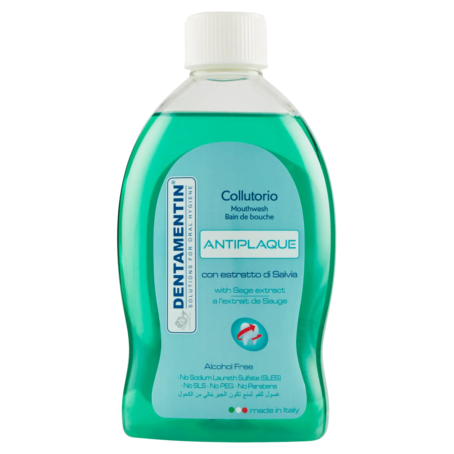 Dentamentin anti-plaque refreshing mouthwash 500 ml                          
