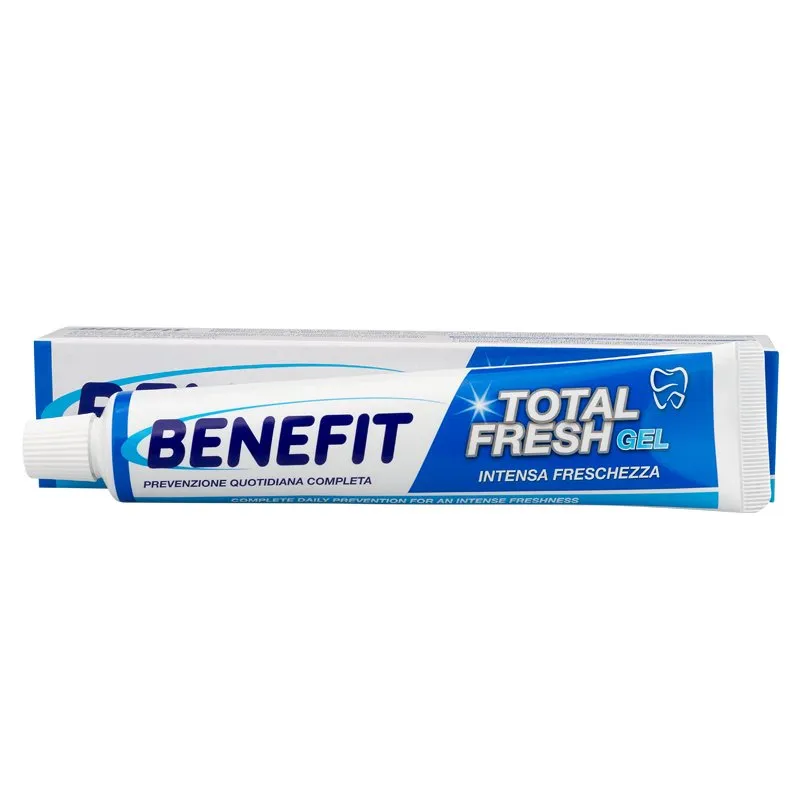 Dentifricio gel fluoro 75ml Total Fresh