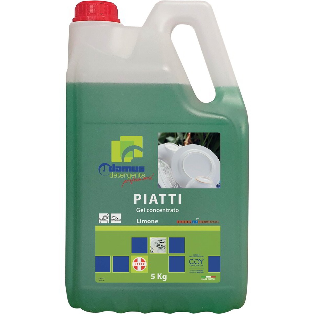 Piatti Gel concentrato Limone (tanica kg.5)
