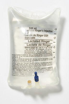 Ringer lactate pvc-free bag 500 ml
