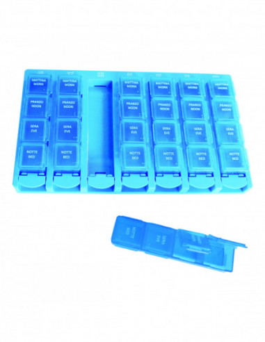 Weekly pillbox 4 compartments
