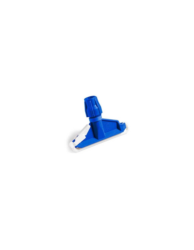 Pinza per mop in plastica blu