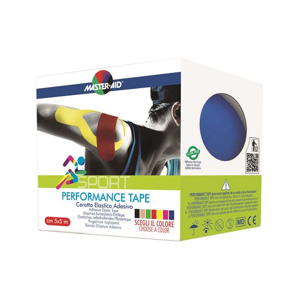 Performance tape 5 m x 5 cm RED
