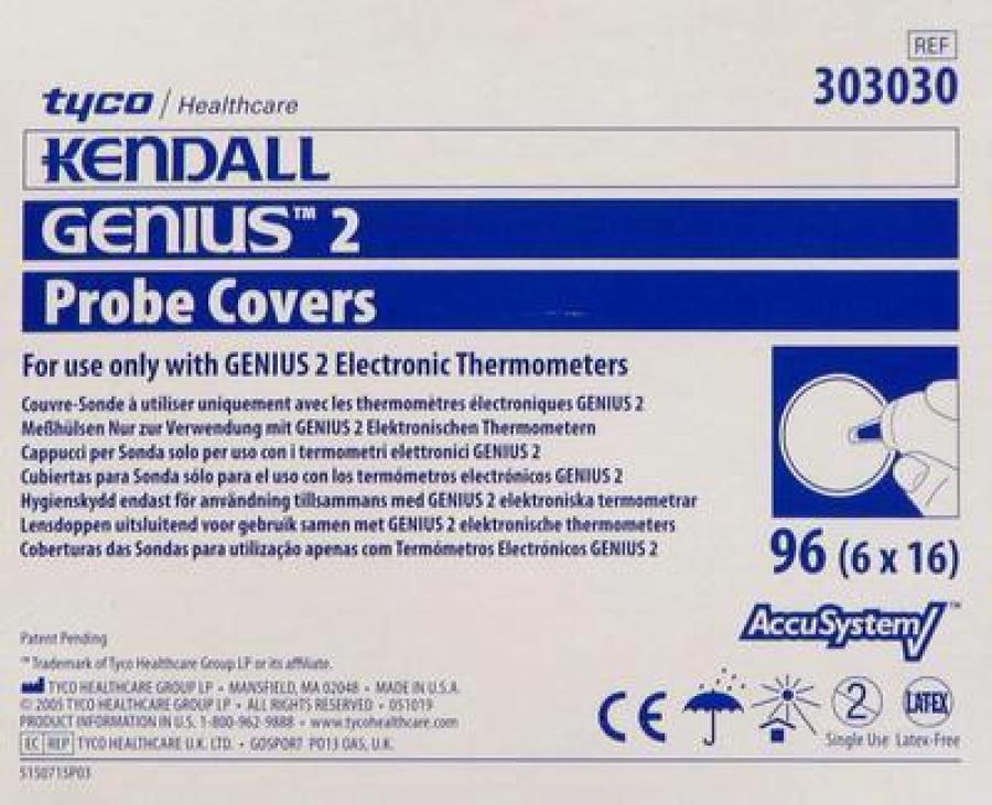 Disposable protective caps for genius 2 ear thermometer