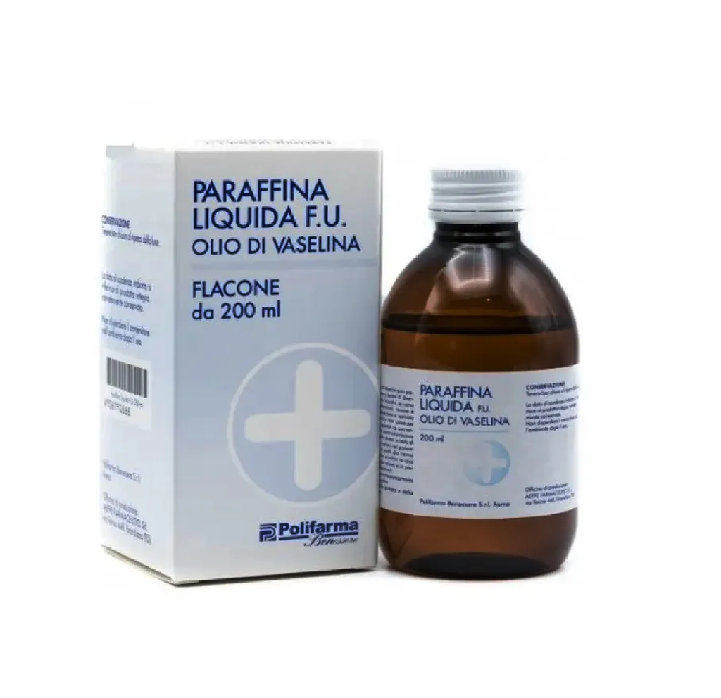 Liquid paraffin f.u. 200 ml
