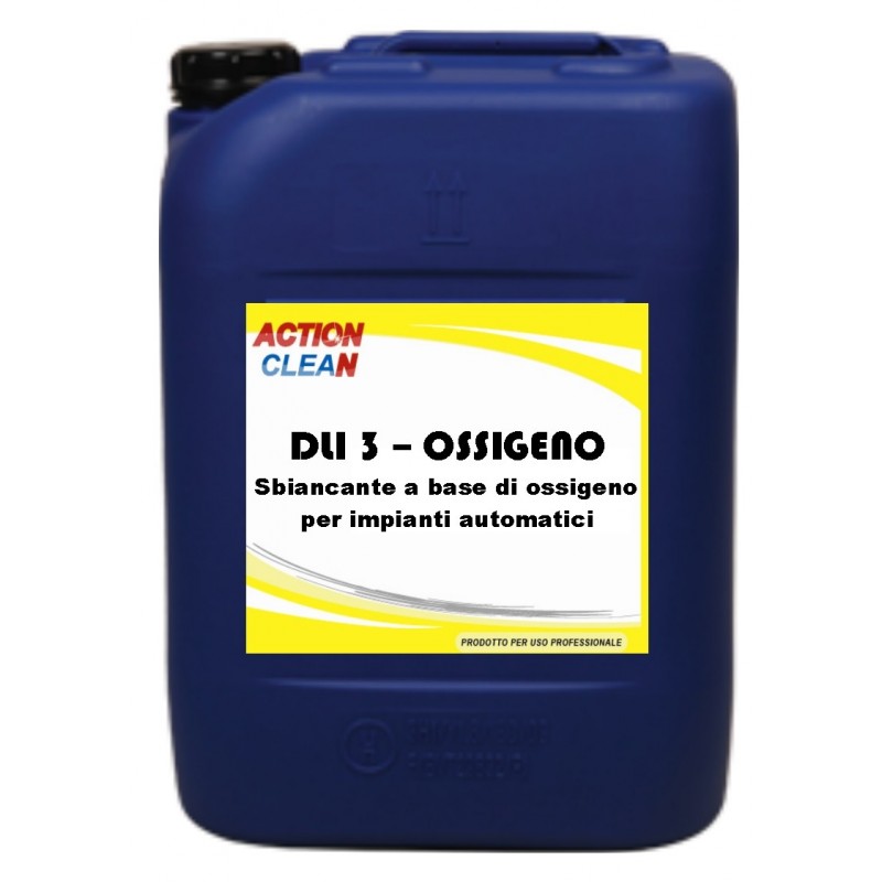 Sbiancante ossigeno x sistemi dosaggio DLI 3 (tanica 25kg)