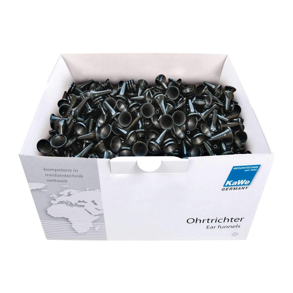 Disposable speculum diameter 2.5 mm heine-kawe type blacks (conf.1000pcs)