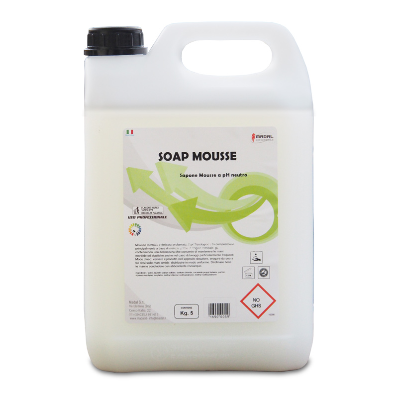 Sapone schiuma Soap Mousse (tanica 5kg)