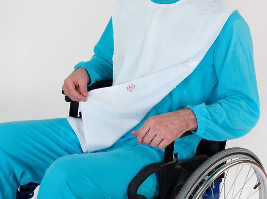 Bavaglione in cotone trapuntato 47x75