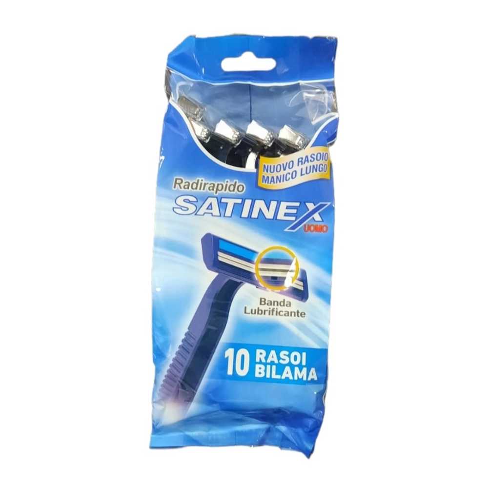Rasoi bilama Satinex short handle con lubrificante