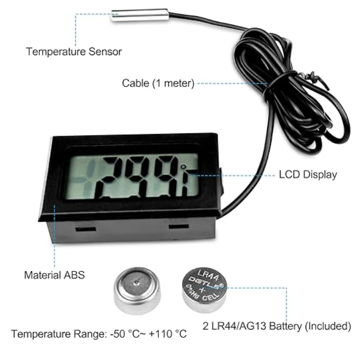Termometro da frigo digitale