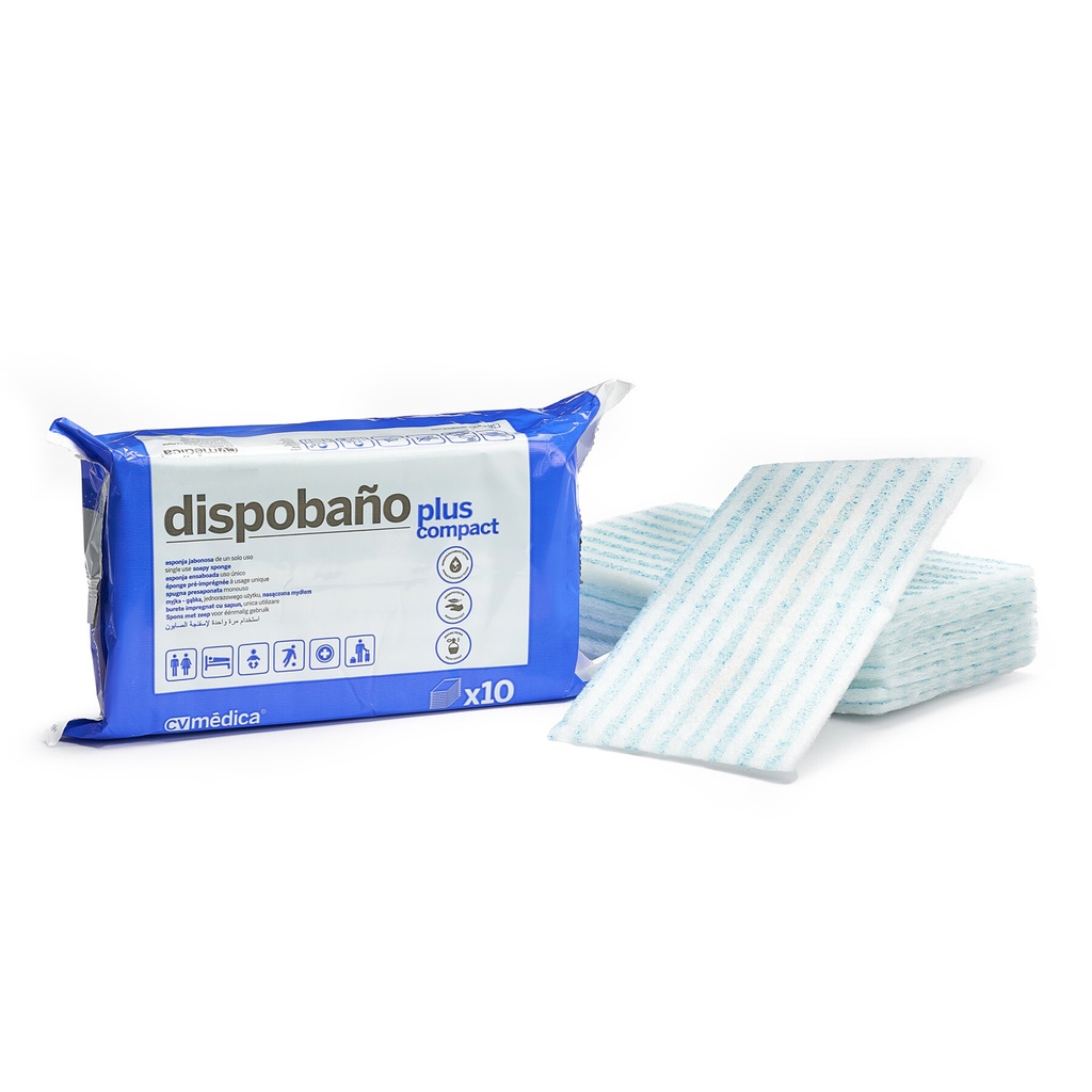 Dispofoam spugna presaponata piatta 20 x 12 x 1 cm foam