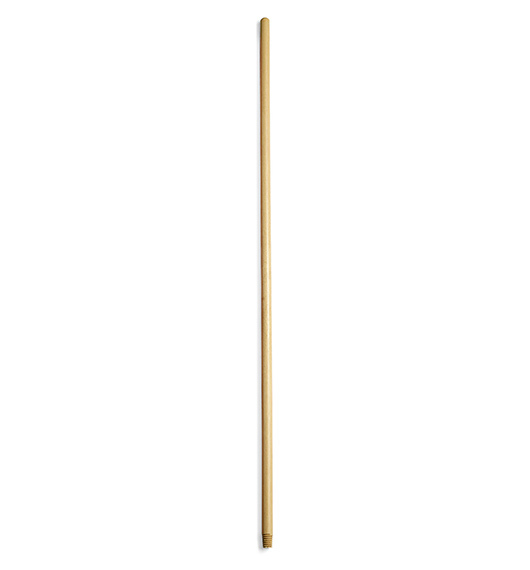 Manico legno con vite e foro cm.130