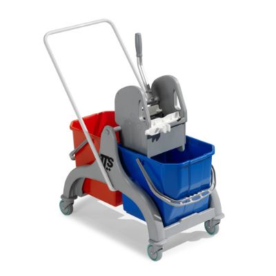 Light trolley double gray 50 lt