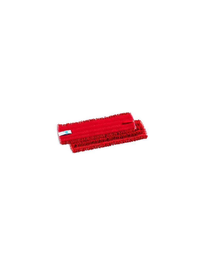Ricambio microriccio rosso 42 cm con velcro irrestringibile