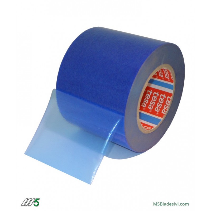 Barrier Film - blue adhesive protective film with pre-cut cm.10x15