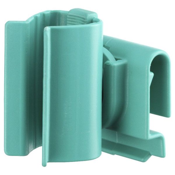 Green handle holder attachment for tray