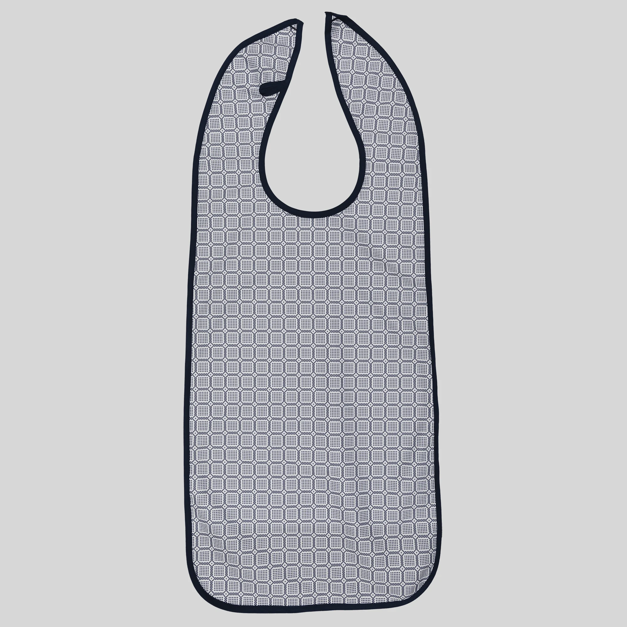 Bavaglione BILBAO impermeabile chiusura orecchie di coniglio 45x90cm