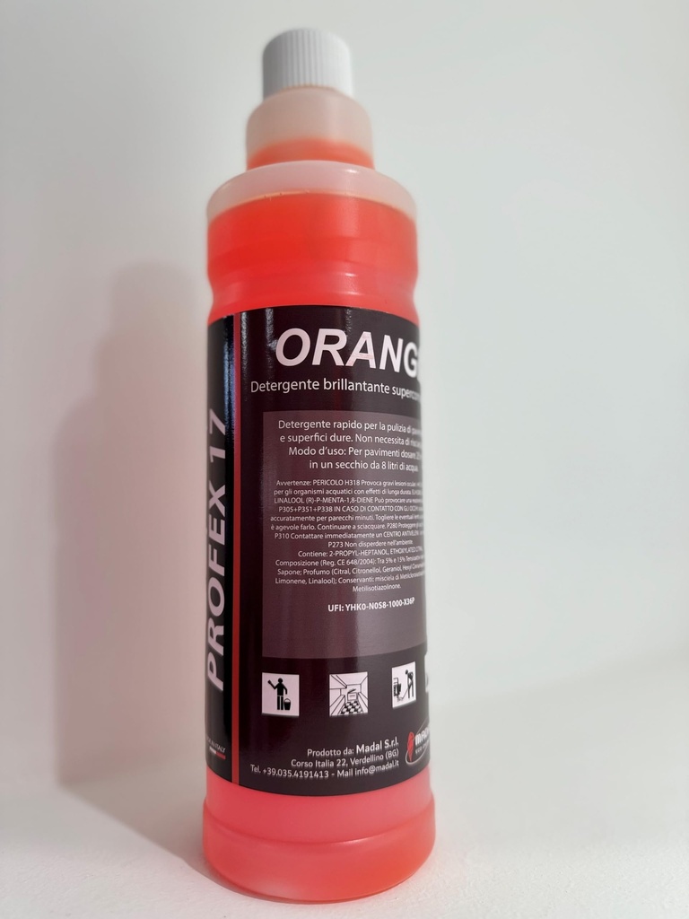 Detergente pavimenti Profex Orange