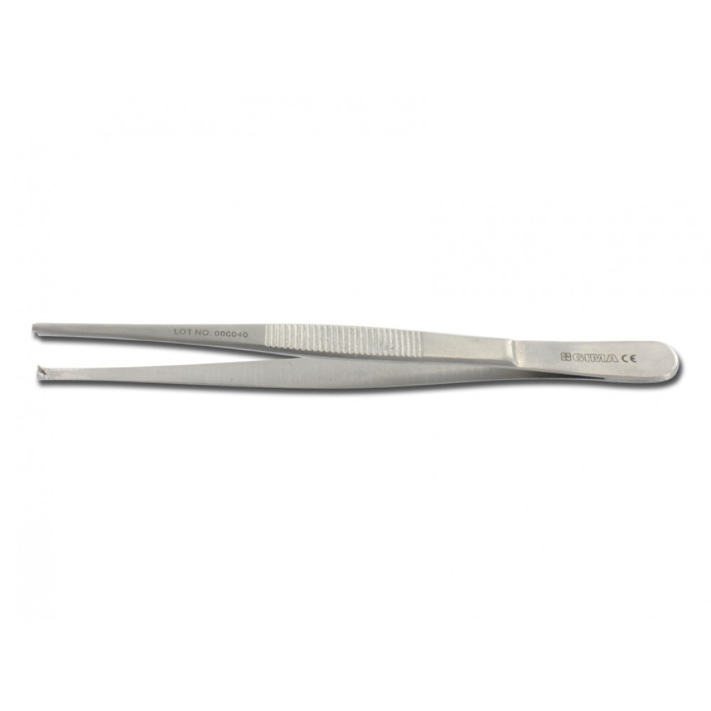 Surgical forceps 18 cm 1x2 teeth
