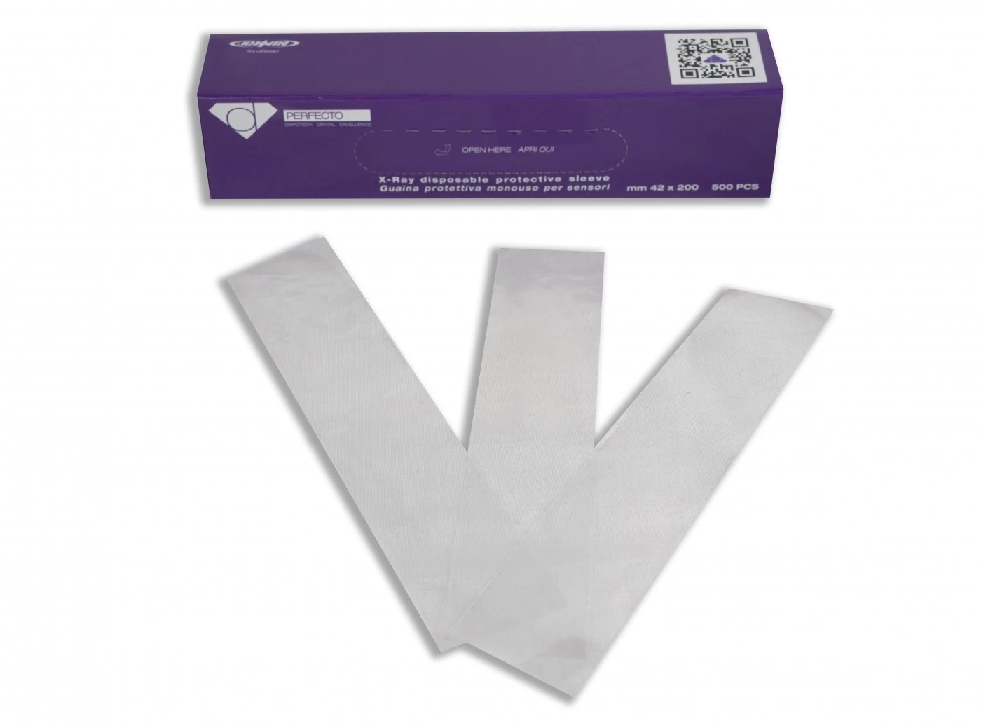 Perfecto Sleeve protective sleeve for curing light - 200 pcs.