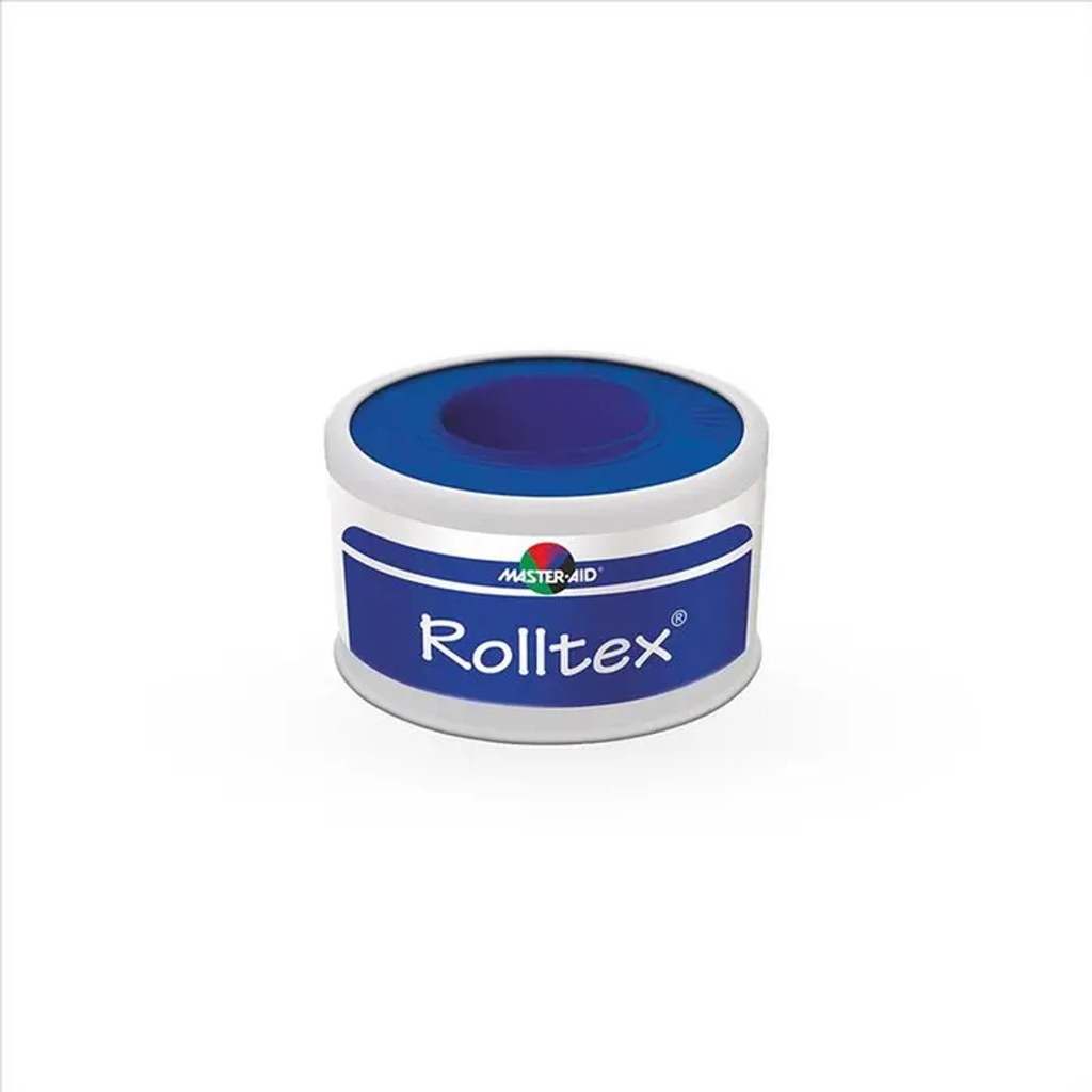 White canvas adhesive plaster 5x1.25cm Roll Tex