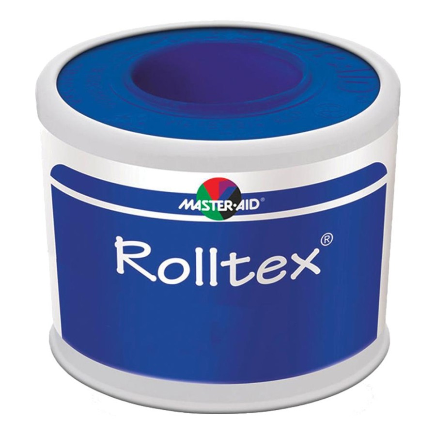 White canvas adhesive plaster 5x5cm Roll Tex