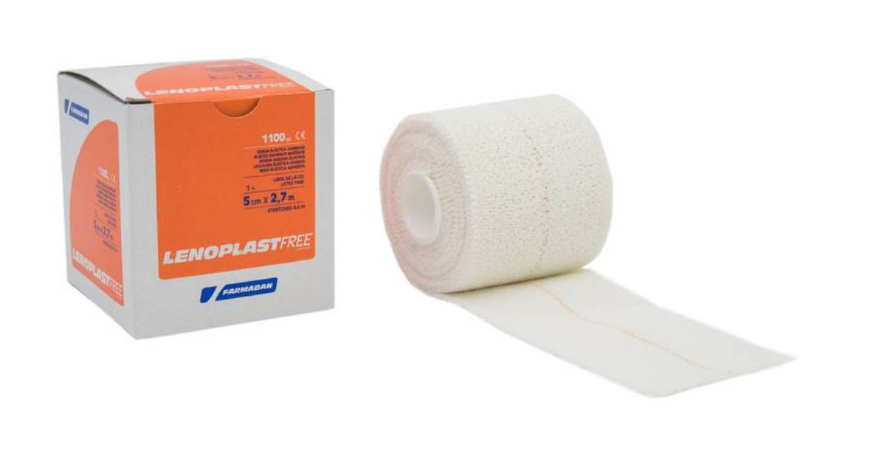 Adhesive compression bandage 5 cm x 2.7 mt lenoplast