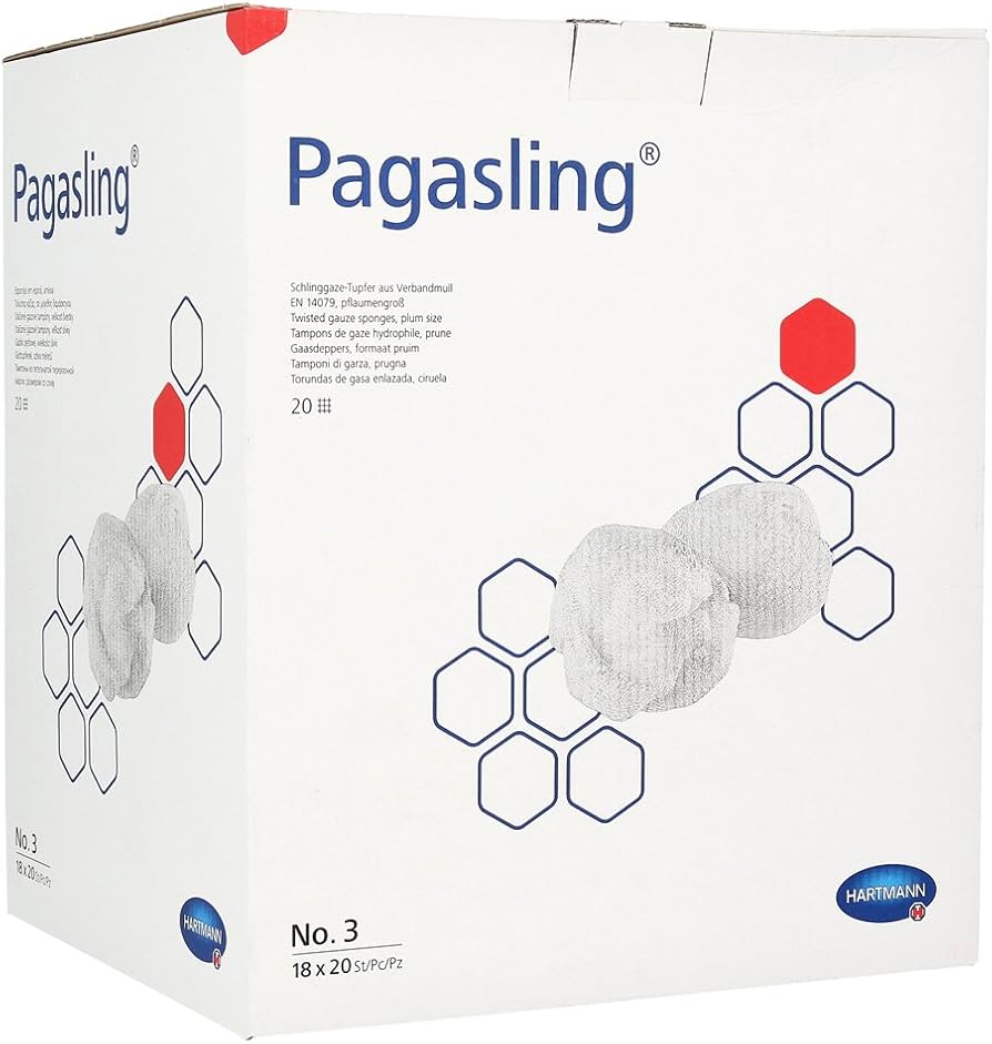 60 mm diameter gauze pagasling pads