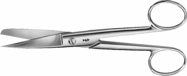 Heavy duty alternate straight scissors 160mm