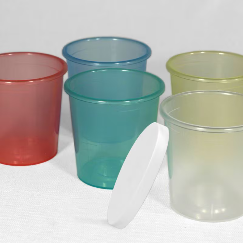 30 ml transparent green beaker