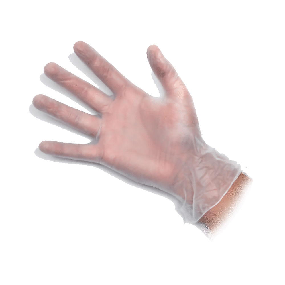 Vinyl gloves S/P Dah Care size S