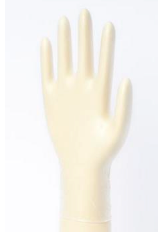 Stretch vinyl gloves S/P size L
