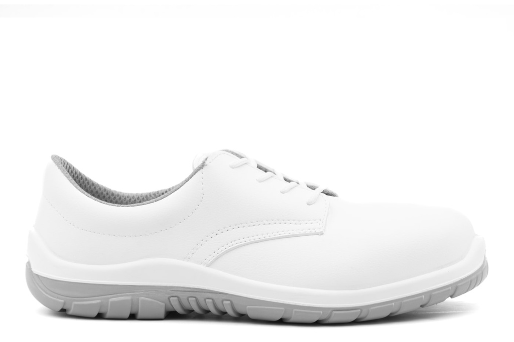 SuperComfort derby lace-up in white non-slip leather tg. 43