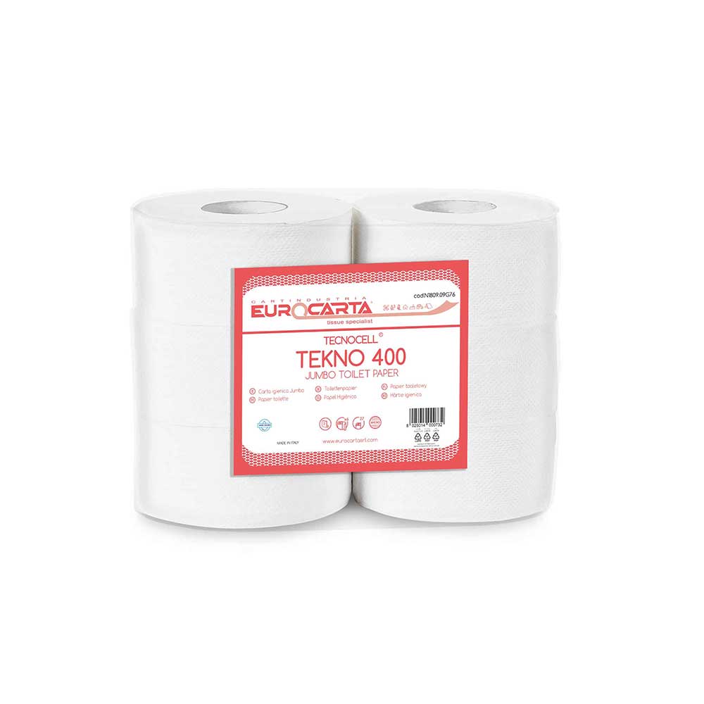 Toilet paper jumbo maxi 290mt pure cellulose