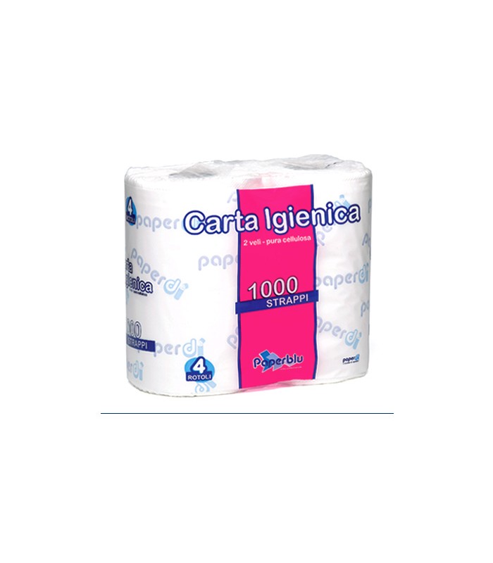 Toilet paper roll pure cellulose 250 sheets