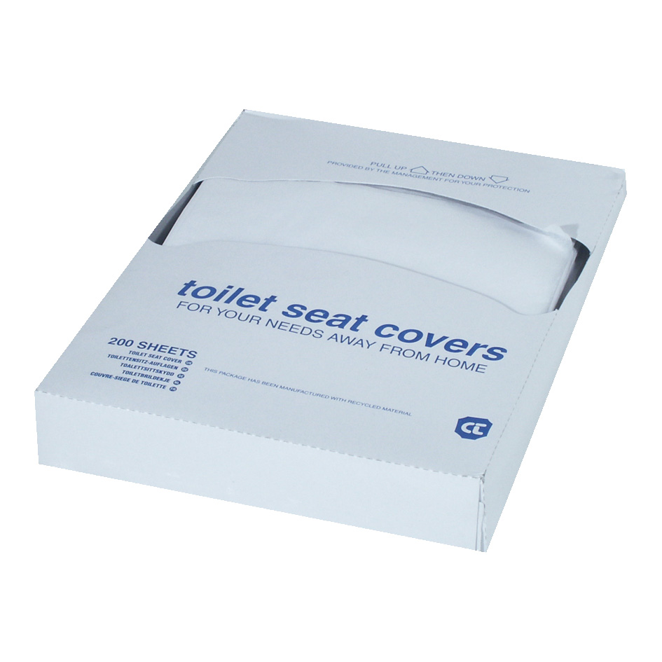 Disposable toilet seat covers
