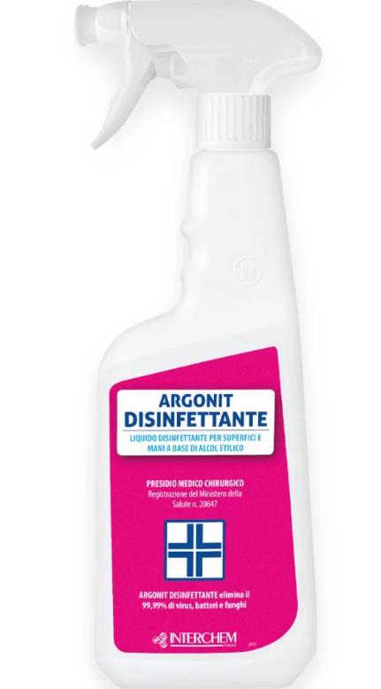 Argonit Alcoholic Disinfectant PMC 20647 bottle 750ml