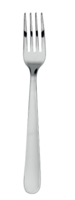 Economical Luisa series 18/10 stainless steel fork

