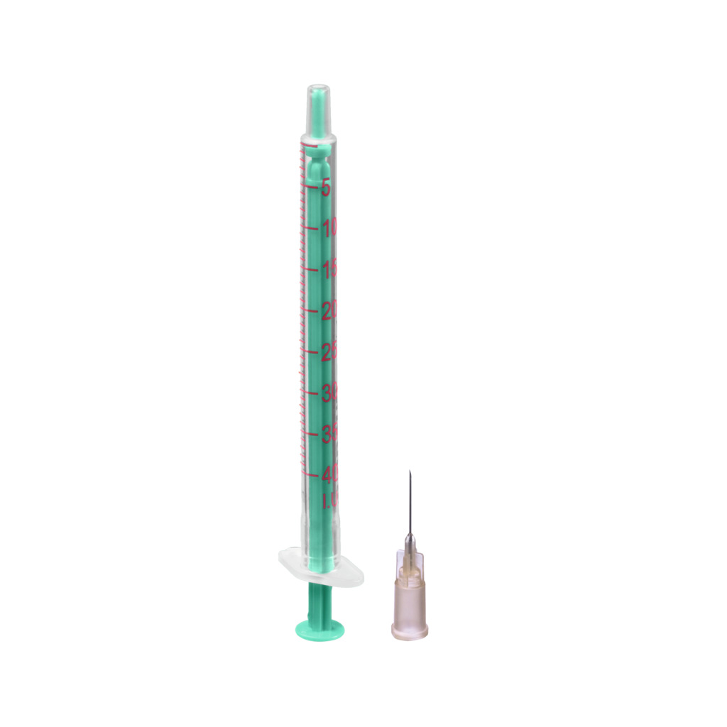 INJEKT DUO 1ML - INSULIN 40 IU - NEEDLE 26GX1/2" 