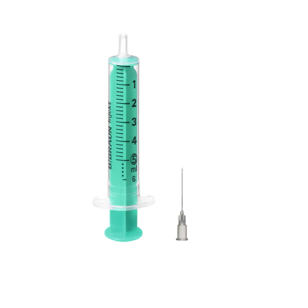 INJEKT DUO 5ml - LUER Eccentric - Needle 22Gx30mm