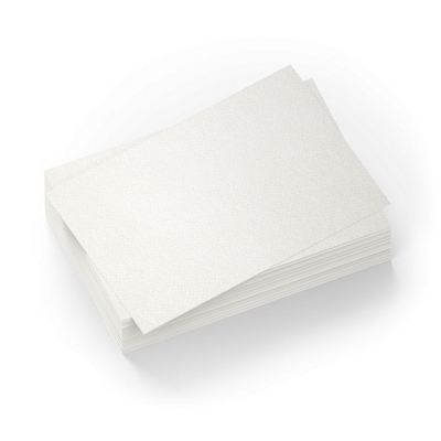 Placemat 30 x 40 cm white recycled paper
