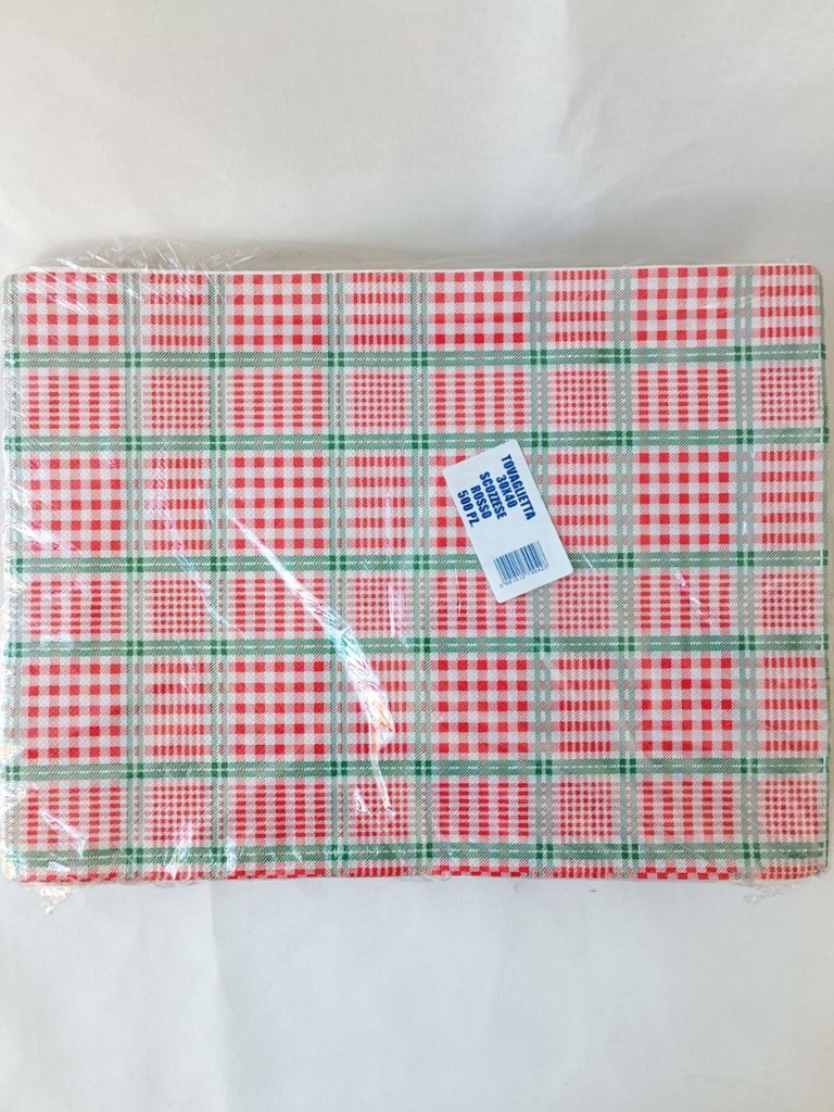 Decorated 30 x 40 cm placemat
