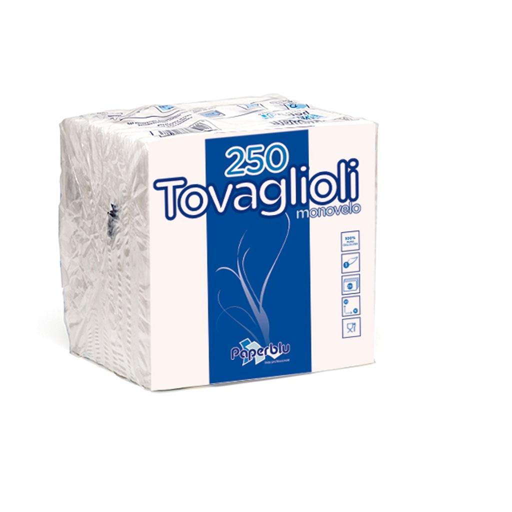 Napkin 33 x 30 cm one-piece white
