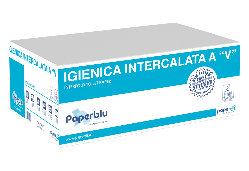 2-ply 2-ply 100% cellulose interleaved toilet paper
