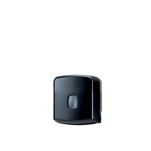 Interleaf or roll paper dispenser (250 sheets) abs lacquered black Noir
