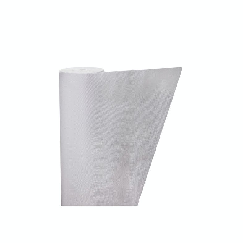 White polycoated hydro tablecloth 1 x 1 m
